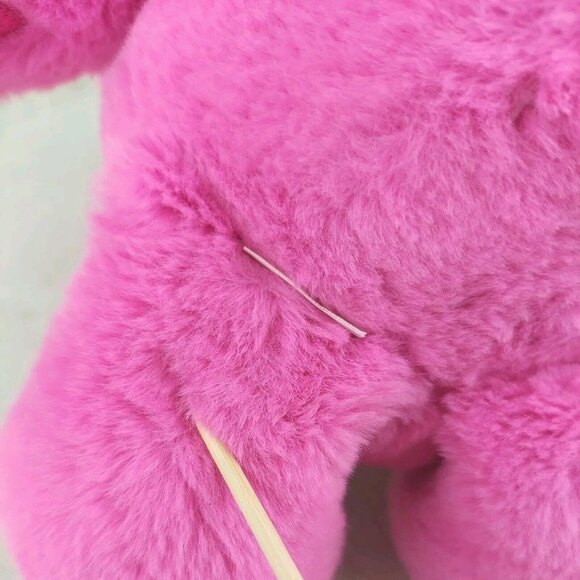 Care Bears Cheer Bear Plush Stuffed Animal Pink Rainbow Belly And Hearts - Picture 8 of 9